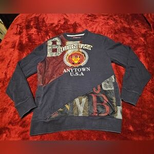 Men's Born Fly L Navy Sweater